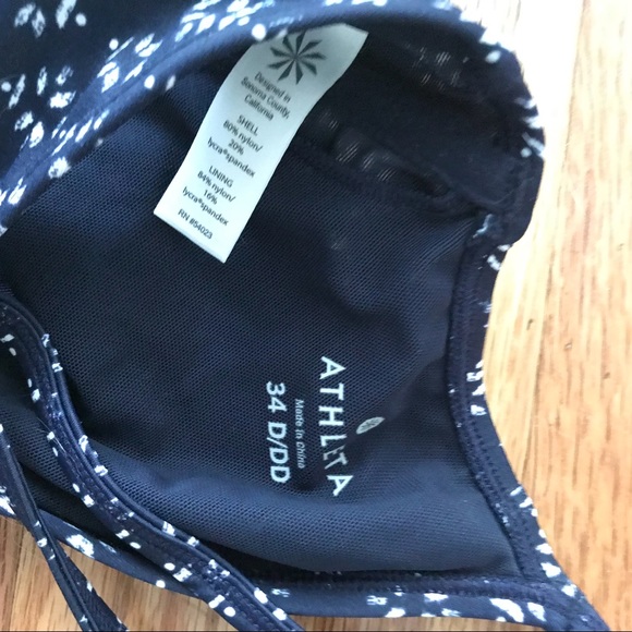 NWOT Athleta Taza Kaimana Underwire Bikini Top - Picture 4 of 4